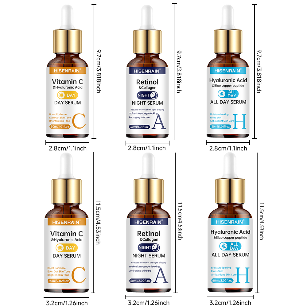 HISENRAIN Vitamin C + Retinol  - đánh giá và giá The Ordinary Serum Hyaluronic Acid