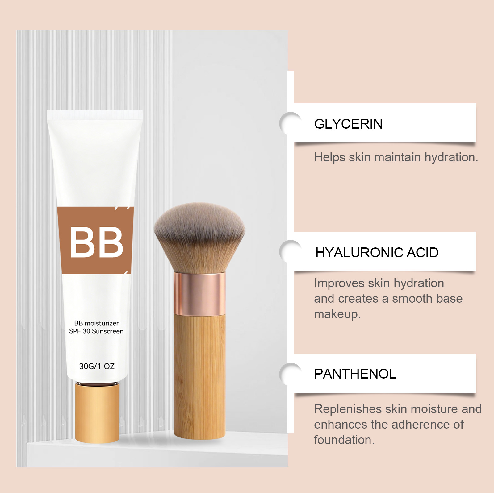 SPF 30 Tinted Moisturizer BB C - đánh giá và giá Beauty Queen Makeup