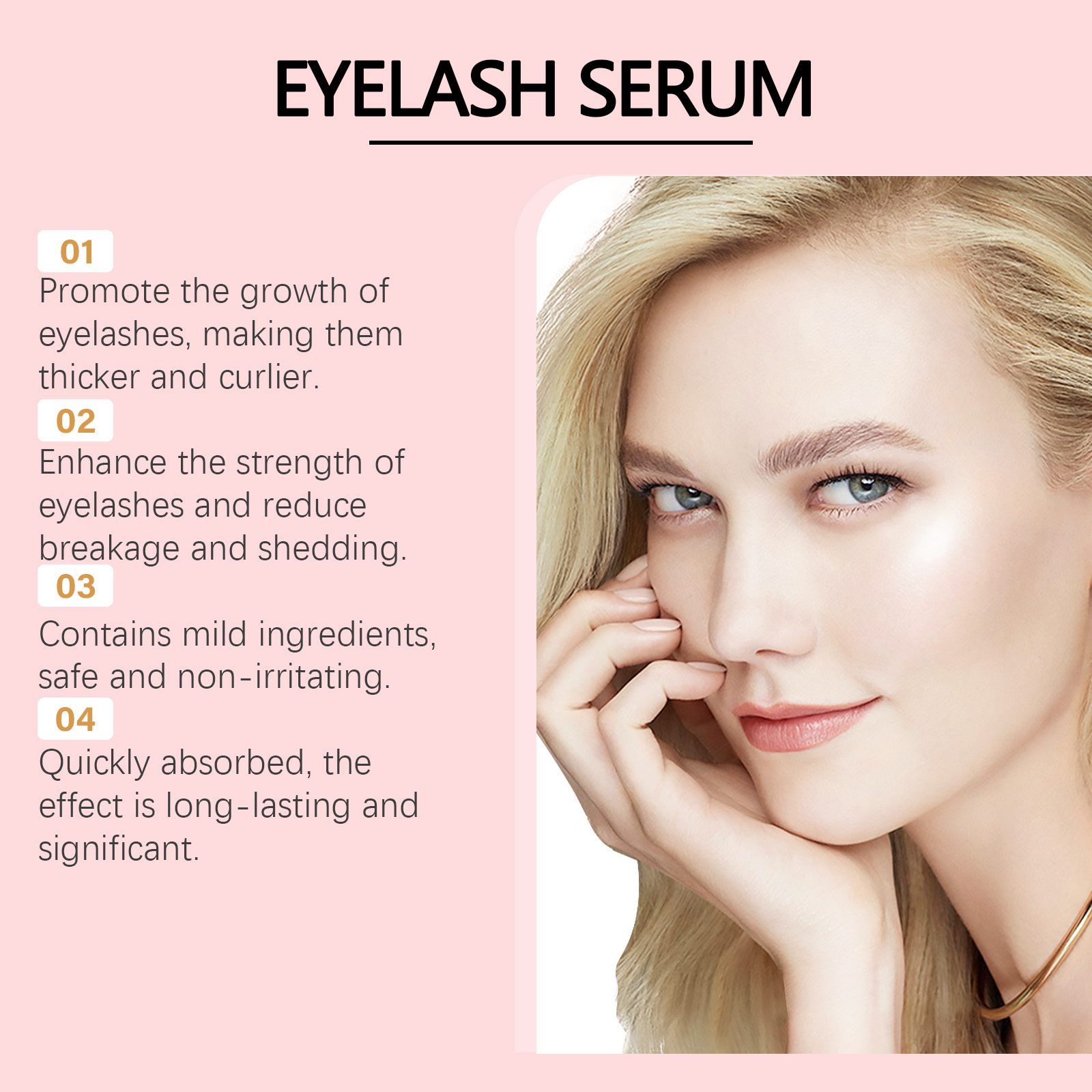 Eyelash Enhancer Serum Nourish - đánh giá và giá Lash Serum Growth