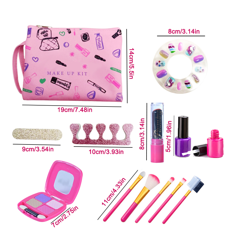 Pretend Makeup Kit For Girls W - đánh giá và giá Beauty Makeup Games Free