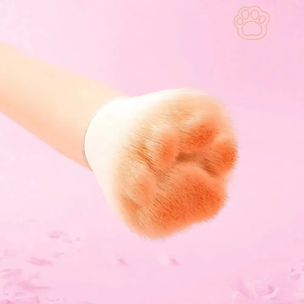 1Pc Cat Paw Blush Brush with S - đánh giá và giá Beauty Queen Makeup