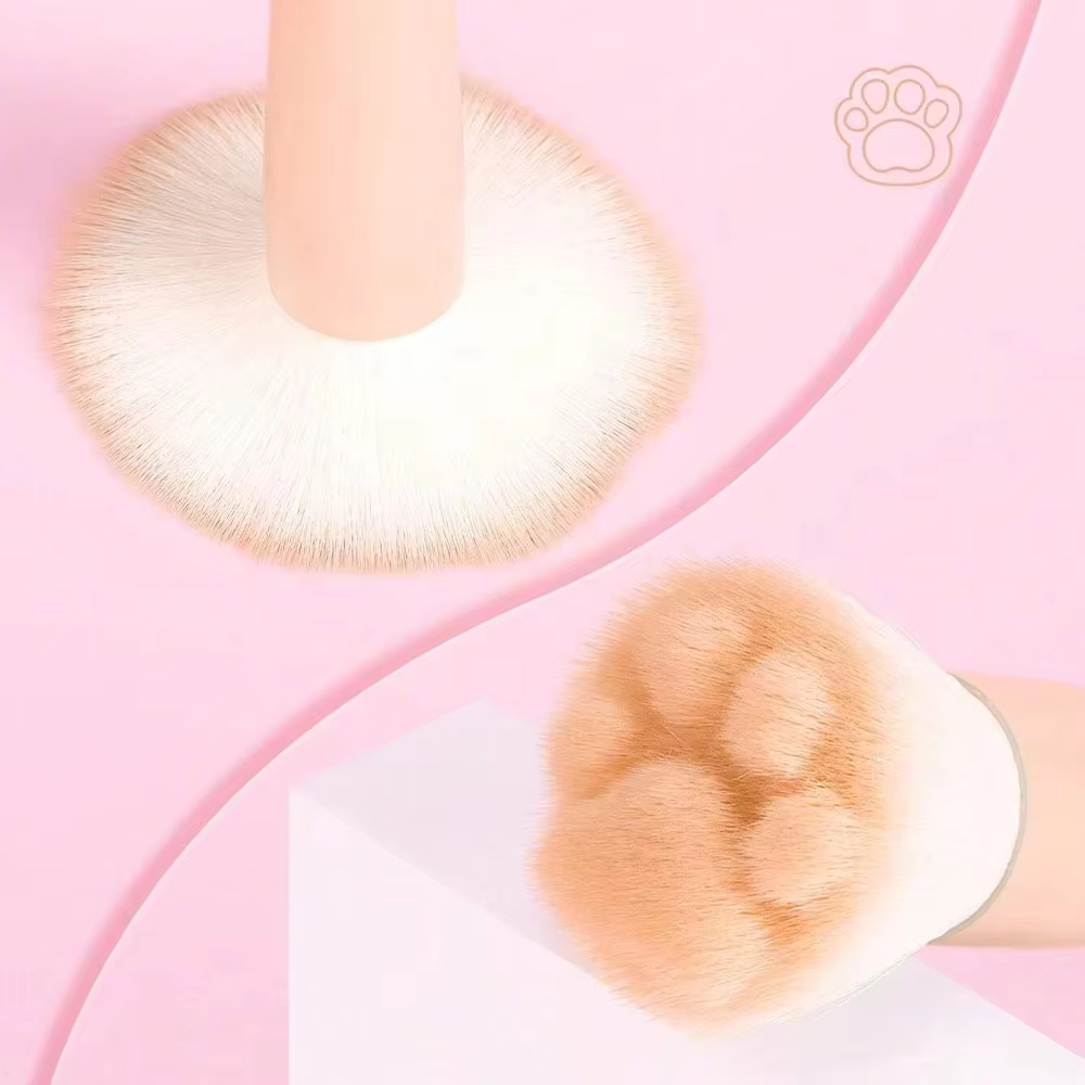 1Pc Cat Paw Blush Brush with S - đánh giá và giá Beauty Queen Makeup