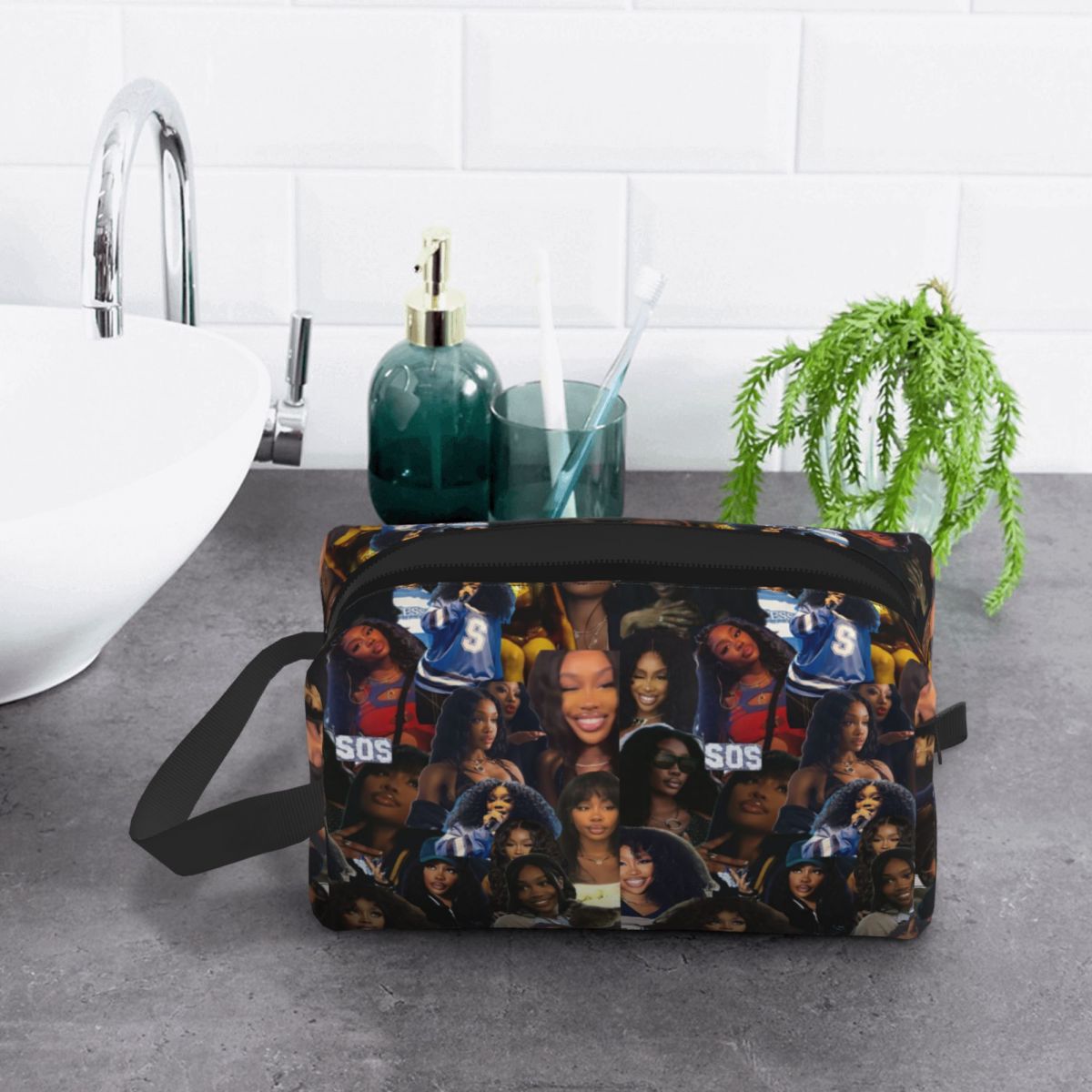 SZA Song Singer Makeup Bag Cos - đánh giá và giá Beauty Makeup Songs