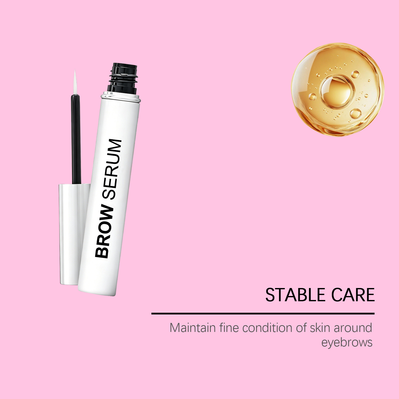 Castor Oil Eyebrow Growth Seru - đánh giá và giá Lash Serum Growth
