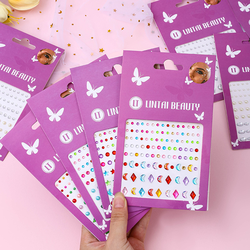Hot Selling Face Gems Stickers - đánh giá và giá Beauty Makeup & D Anime Studio Vega Baja
