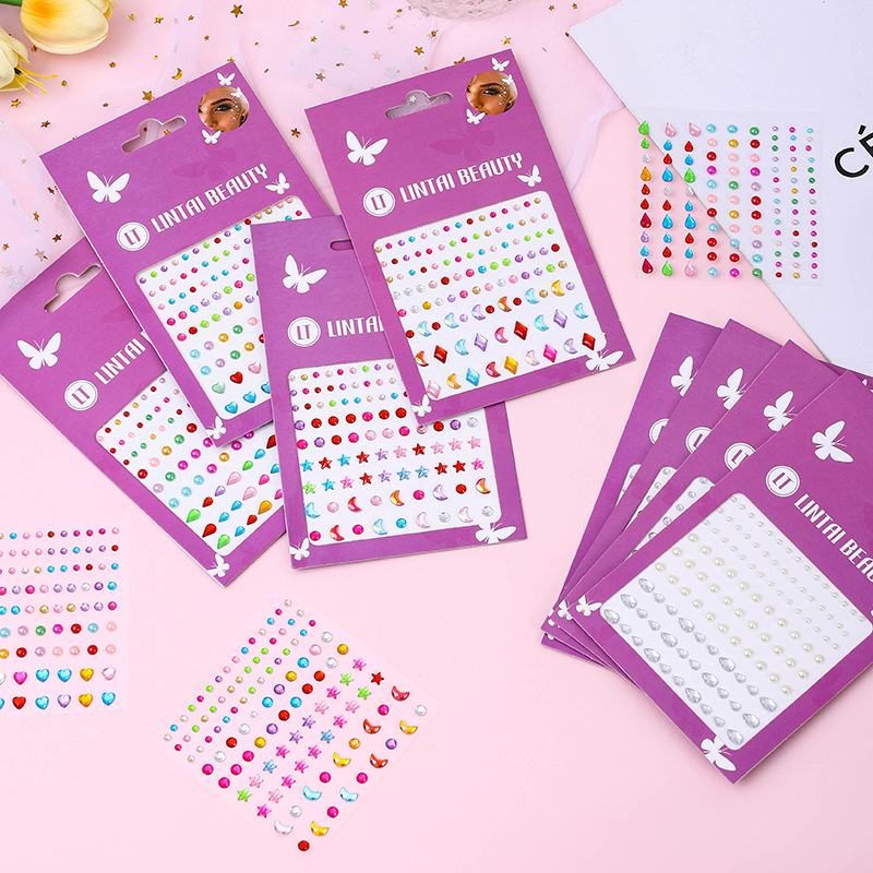 Hot Selling Face Gems Stickers - đánh giá và giá Beauty Makeup & D Anime Studio Vega Baja