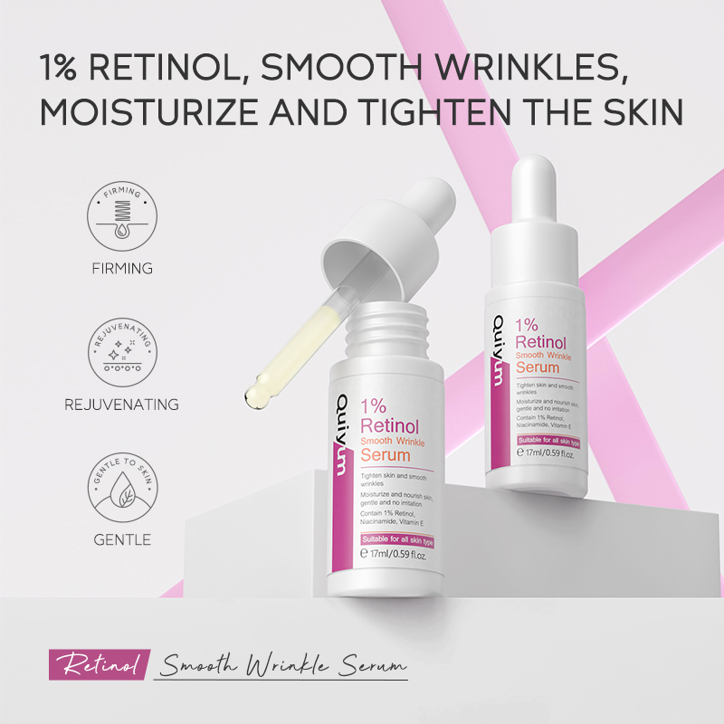 Quiyum 1% Retinol Smooth Wrink - đánh giá và giá The Ordinary Serum Hyaluronic Acid